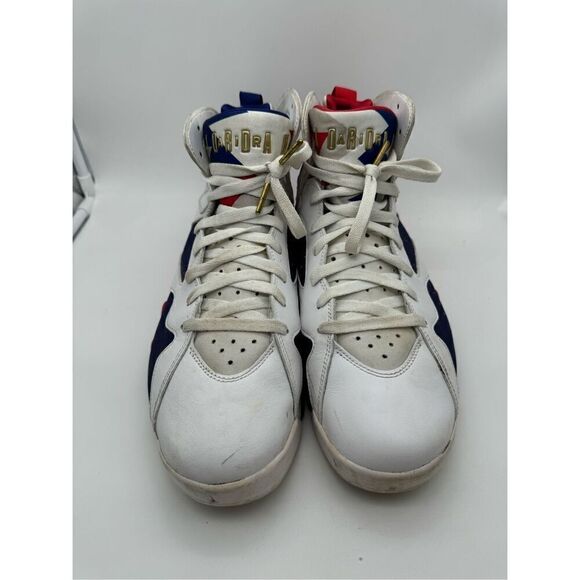 Nike Air Jordan‎ 7 Size 13.5 Retro Olympic Tinker Alternate 304775-123 main image 6